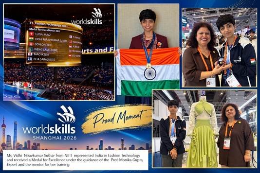 NIFT Students Make a Mark at WorldSkills Shanghai 2026